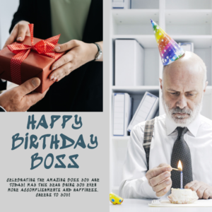 Happy Birthday Greetings For Boss