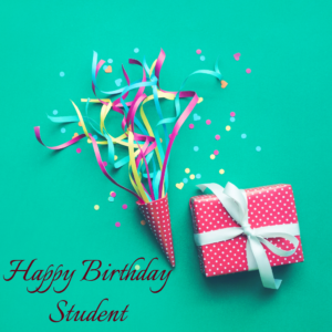 Happy Birthday Wishes For A Student