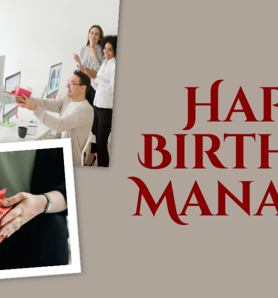 Happy Birthday Quotes For Manager