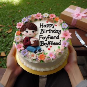 Precious Happy Birthday Cakes For Boyfriend