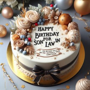 Birthday Cakes for Son-in-law