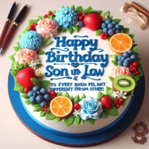 Birthday Cakes for Son-in-law