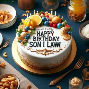 Birthday Cakes for Son-in-law