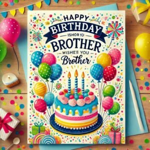 Birthday Wishes For Brother